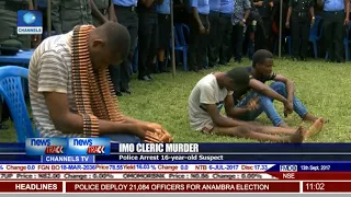 Imo Cleric Murder: Police Arrest 16-Year-Old Suspect