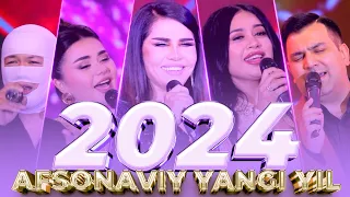 Ozoda, Imron, Java, Azoda, Zinnura... AFSONAVIY YANGI YIL 2024 RTV TELEKANALIDA