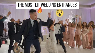 The most LIT wedding entrances of 2022