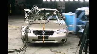 2001 Nissan Maxima | Side Crash Test by NHTSA | CrashNet1