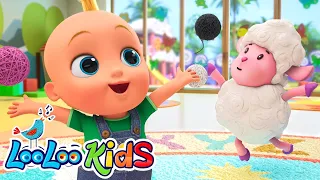 🐑Baa, Baa, Black Sheep🐑 + Number Song - Sing-Along Kids Songs by LooLoo Kids