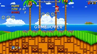 Sonic 2 HD - Kapanış Ekranı(Game Over Screen)