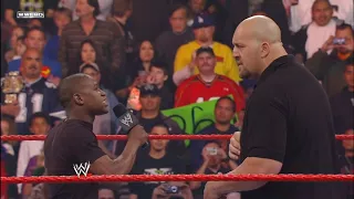 Big Show challenges Floyd Mayweather to a WrestleMania match: Raw, Feb. 18, 2008