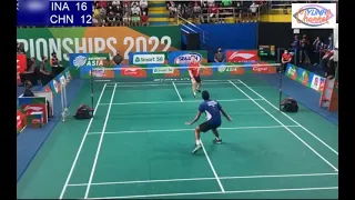 Chico Wardoyo Berhasil Taklukkan Wakil China  |BAC 2022 | CHICO WARDOYO VS LI SHI FENG CHN