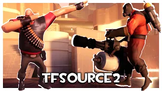 Team Fortress: Source 2! Первые Игровые Тесты!
