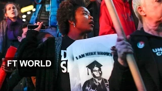 Ferguson residents slam violent protests