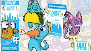 Lost Kitties Surprise Blind Box Unboxing Toy Video for Kids
