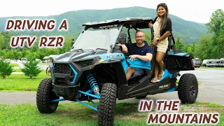 We Drive a UTV RZR Through the Mountains in Gatlinburg, Tennessee - What Can Go Wrong??