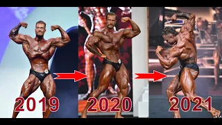 CHRIS BUMSTEAD MOTIVATION - ALL 3 OLYMPIA WINS (2019-2021) - FULL POSING ROUTINES