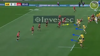 A Crusaders Clinic: How the Crusaders gave a lesson in running lines and support play last weekend