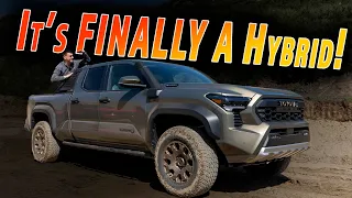 2025 Toyota Tacoma Hybrid Review | Finally! A Mid Size Hybrid Truck!