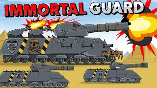 "Immortal Guard" Cartoons abut tanks