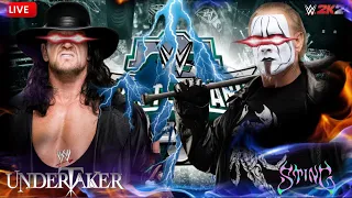 The Undertaker vs Sting wwe wrestlemania #wwe #romanreigns  | WWE 2k23 Gameplay - Smart Murga