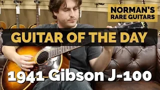 Guitar of the Day: 1941 Gibson J-100 | Norman's Rare Guitars