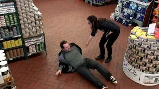 Slip and fall scam at a grocery store | What Would You Do? | WWYD