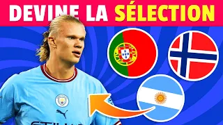 Devine la SÉLECTION de 100 FOOTBALLEURS ⚽🧐🌍 | Quiz Football 2023