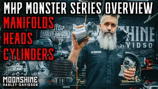 OVERVIEW of Moonshine Horsepower Monster Series Cylinders, Heads, Intake Manifold, and more!