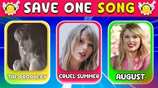 TAYLOR SWIFT Music Quiz Test 🎤 The Tortured Poets Department Edition #2 Save One Song