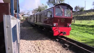 A short trip on the Ravenglass and Eskdale Railway