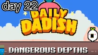 Daily Dadish gameplay Day 22 I'm sick 😫 Madish costume unlocked!