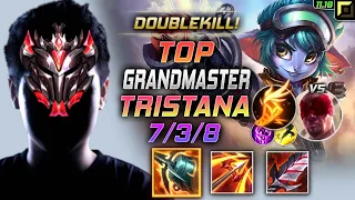 GrandMaster トリスターナ TOP vs リー・シン - Tristana LOL クラーケン スレイヤー フリートフットワーク - KR 11.18