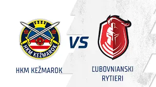 HKM Kežmarok vs Ľubovnianski Rytieri HP4 - záznam zápasu 4.10.2020
