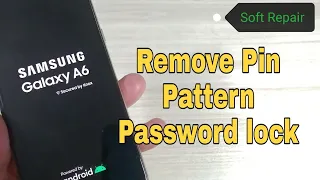 How to Hard Reset Samsung A6 2018 SM-A600F. Remove pin, pattern, password lock.