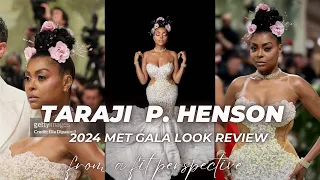 2024 Met Gala Looks. Taraji P Henson outfit review from a fit perspective