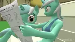 Lyra Meets Hands [SFM Anthro Ponies] (60 FPS)