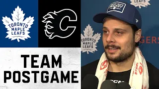 Maple Leafs Media Availability | Postgame at Calgary Flames | January 18, 2024