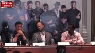 THE EXPENDABLES 3 Cast Interviews