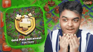Get Gold Pass For Free in Clash of Clans