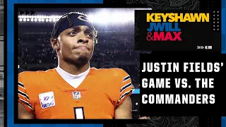 Evaluating Justin Fields' performance in the Bears' close loss vs. the Commanders | KJM