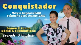 Conquistador Line Dance (Dance & teach / Démo & explications / French & English)