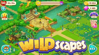 WildScapes #5 - New location! - Upgrade the Dream Zoo - New Android - Full HD Gameplay