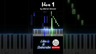 Idea 1 - by Gibran Alcocer - SeeMusic Piano Short - bestpianocla6  #piano #pianotutorial #shorts