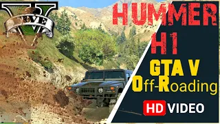 GTA V Hummer Offroading 4x4 hummer h1 best time offroad water & mud Trevor's Offroad Trip In Hummer