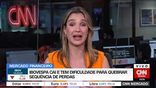 Ibovespa cai e tem dificuldade para quebrar sequência de perdas | CNN MERCADO - 16/08/2023