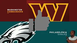 Eagles vs Commanders | Week 10 2022 Game Highlights Reaction