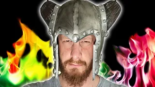 My chaotic self made a Viking Helmet made from EVA FOAM