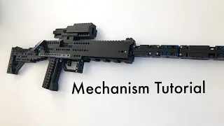 Lego Sniper Rifle Mechanism Tutorial