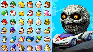 Mario Kart 8 Deluxe - The Moon in Shell Cup, Mushroom Cup | The Best Racing Game on Nitendo Switch