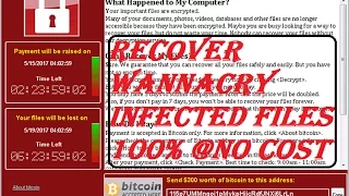 How To Decrypt WannaCry Ransomware Infected Files  with WanaKiwi + Demos