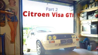 Citroen Visa GTI | Rust rear end