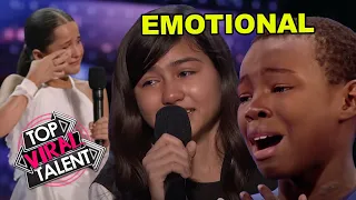 Emotional Kid Auditions on Got Talent