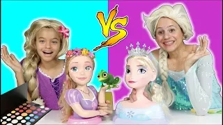 CRIANÇAS DECORANDO CABELO DE BONECA NA ESCOLA 3!!! Historinha