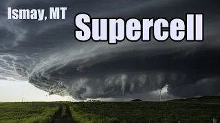 Beautiful Supercell Thunderstorm in Eastern MT - RAW Footage!