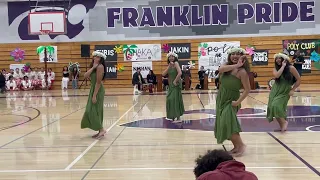 Vaipuna No Te Here - Musicians sing Kāne'ohe live at Franklin High School Poly Night March 29, 2024
