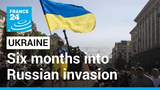 Six months into Russian invasion, Ukraine marks Independence Day with resilience • FRANCE 24