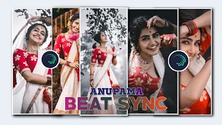 Anupama Parameswaran Cute Beatsync Status Editing alight motion |Shake Effect Status Editing||4k hd